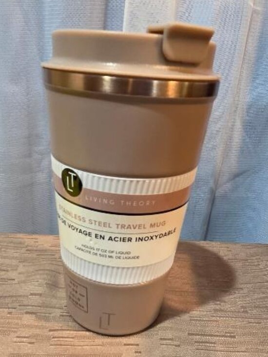 Living Theory Other - Living Theory Stainless Steel Travel Mug Matte Tan 17oz
